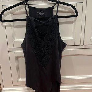 American Eagle Navy Bodysuit